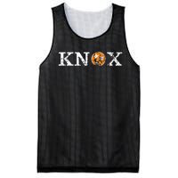 Knoxville Tennessee State Flag Orange White Distressed Knox Mesh Reversible Basketball Jersey Tank