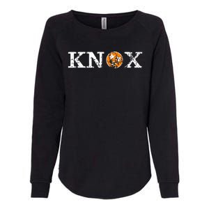 Knoxville Tennessee State Flag Orange White Distressed Knox Womens California Wash Sweatshirt