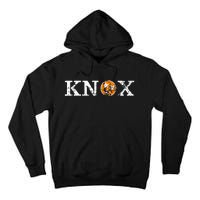 Knoxville Tennessee State Flag Orange White Distressed Knox Tall Hoodie