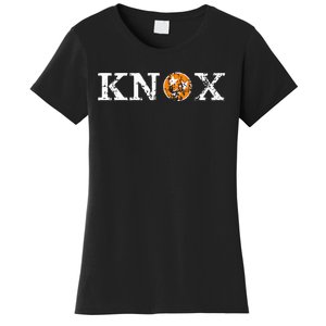 Knoxville Tennessee State Flag Orange White Distressed Knox Women's T-Shirt