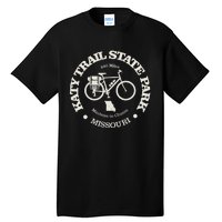 Katy Trail State Vintage Cycling State Park Missouri Bike Tall T-Shirt