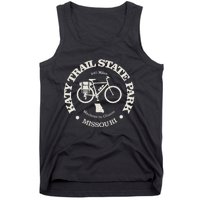 Katy Trail State Vintage Cycling State Park Missouri Bike Tank Top