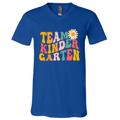 Kindergarten Teacher Team Kindergarten Gift V-Neck T-Shirt