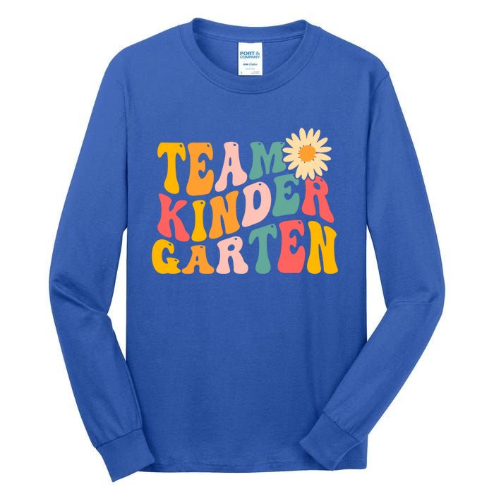 Kindergarten Teacher Team Kindergarten Gift Tall Long Sleeve T-Shirt