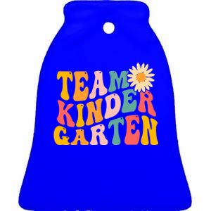 Kindergarten Teacher Team Kindergarten Gift Ceramic Bell Ornament