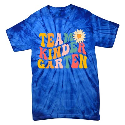 Kindergarten Teacher Team Kindergarten Gift Tie-Dye T-Shirt