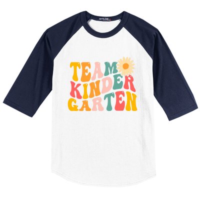 Kindergarten Teacher Team Kindergarten Gift Baseball Sleeve Shirt