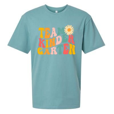 Kindergarten Teacher Team Kindergarten Gift Sueded Cloud Jersey T-Shirt