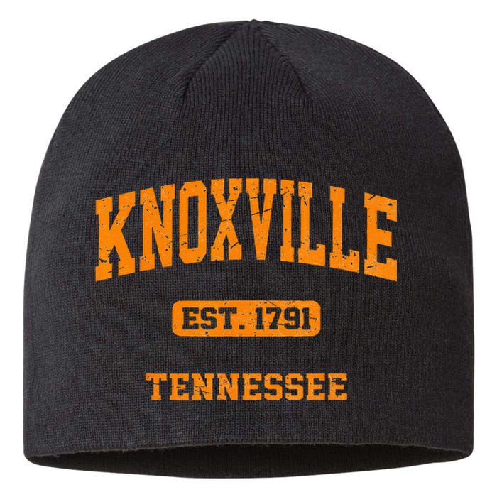 Knoxville Tennessee TN Vintage State Athletic Style Sustainable Beanie