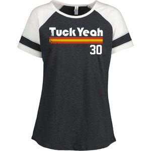 Kyle Tucker Tuck Yeah Enza Ladies Jersey Colorblock Tee