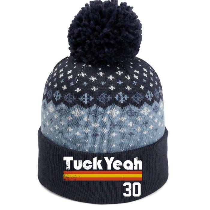 Kyle Tucker Tuck Yeah The Baniff Cuffed Pom Beanie