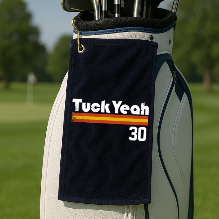 Kyle Tucker Tuck Yeah Golf Towel