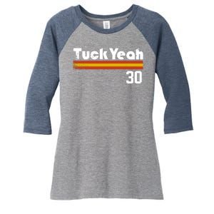 Kyle Tucker Tuck Yeah Women's Tri-Blend 3/4-Sleeve Raglan Shirt