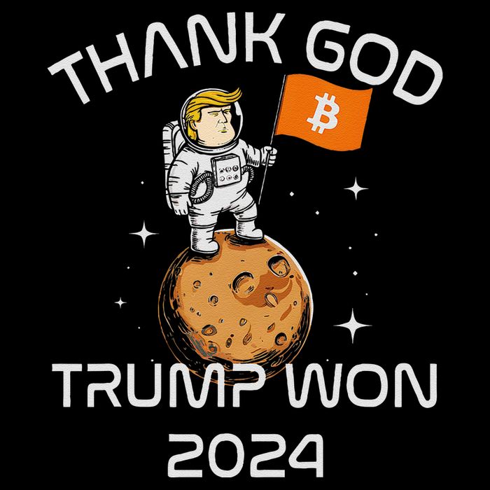 Kawaii Trump Thank God Bitcoin To The Moon Inauguration City Backpack