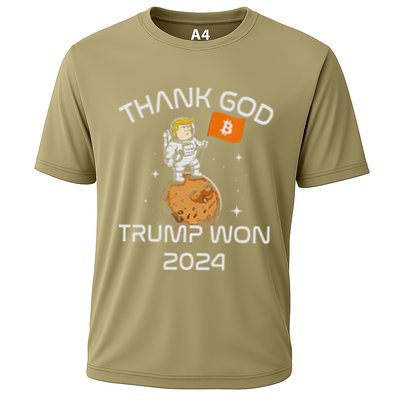 Kawaii Trump Thank God Bitcoin To The Moon Inauguration Performance Shirt