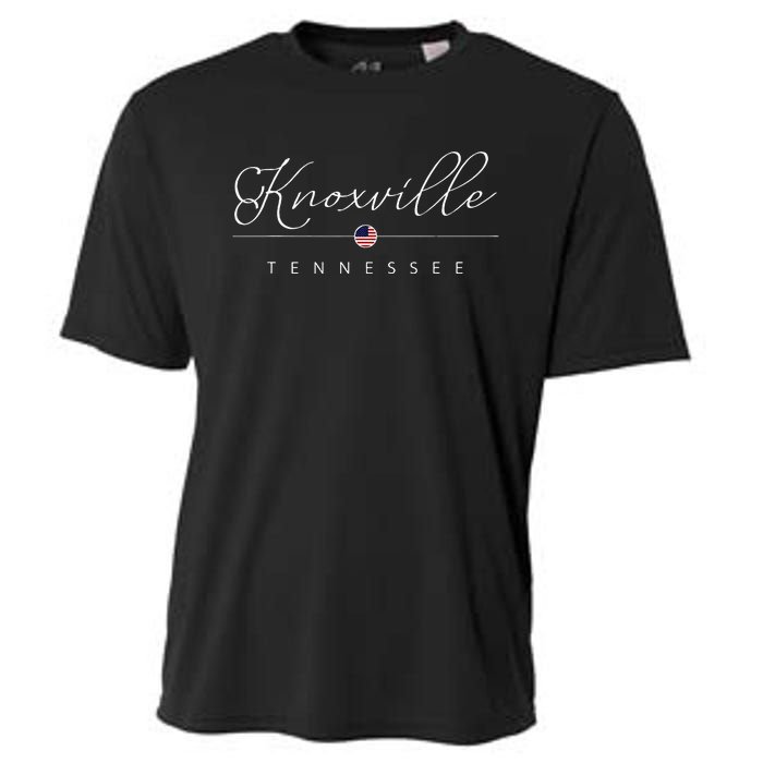 Knoxville Tennessee Tn On Knoxville Cooling Performance Crew T-Shirt