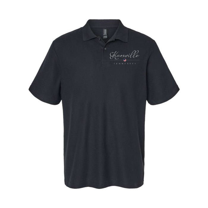 Knoxville Tennessee Tn On Knoxville Softstyle Adult Sport Polo