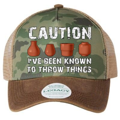 Known To Throw Things Ceramic Pottery Artist Art Lover Maker Legacy Tie Dye Trucker Hat