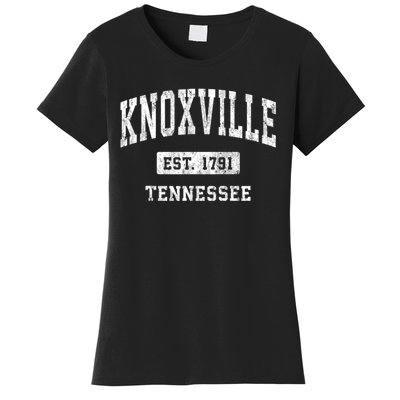 Knoxville Tennessee Tn Vintage Athletic Sports Women's T-Shirt