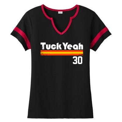 Kyle Tucker Tuck Yeah Ladies Halftime Notch Neck Tee