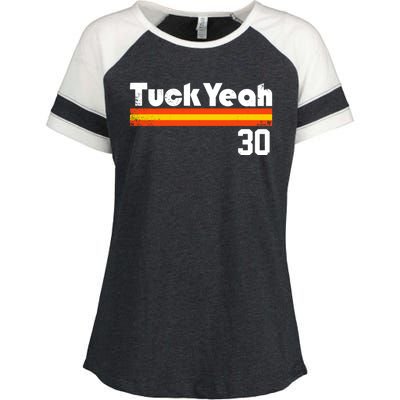 Kyle Tucker Tuck Yeah Enza Ladies Jersey Colorblock Tee