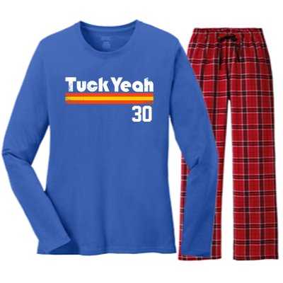 Kyle Tucker Tuck Yeah Women's Long Sleeve Flannel Pajama Set 