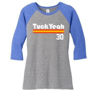 Kyle Tucker Tuck Yeah Women's Tri-Blend 3/4-Sleeve Raglan Shirt