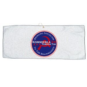 Kommiebla Tampon Tim 24 Political Satire Large Microfiber Waffle Golf Towel