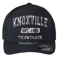 Knoxville Tennessee Tn Vintage Established Sports Flexfit Unipanel Trucker Cap