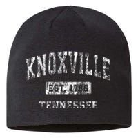 Knoxville Tennessee Tn Vintage Established Sports Sustainable Beanie