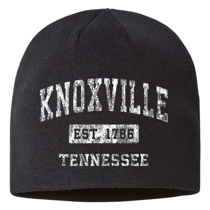 Knoxville Tennessee Tn Vintage Established Sports Sustainable Beanie