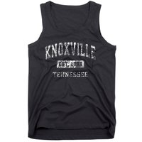 Knoxville Tennessee Tn Vintage Established Sports Tank Top