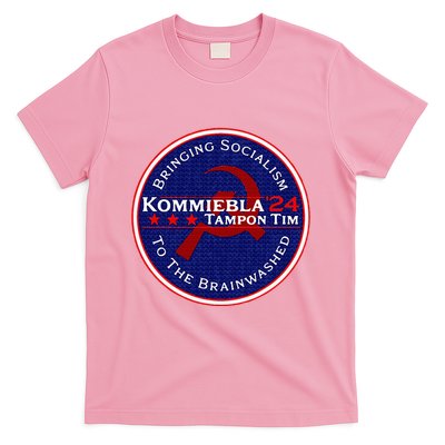 Kommiebla Tampon Tim 24 Political Satire T-Shirt