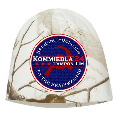 Kommiebla Tampon Tim 24 Political Satire Kati - Camo Knit Beanie