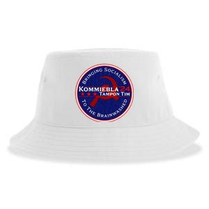 Kommiebla Tampon Tim 24 Political Satire Sustainable Bucket Hat