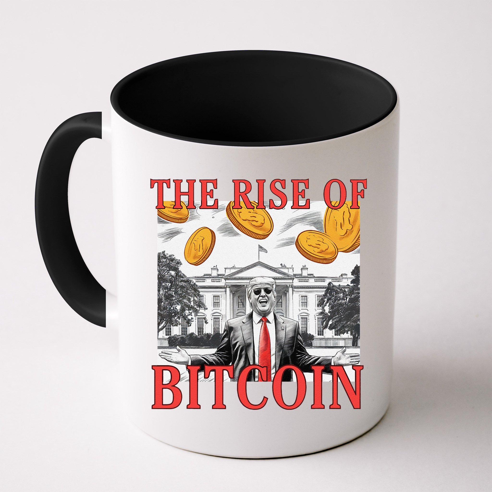 Kawaii Trump The Rise Of Bitcoin White House DaddyS Home Mug