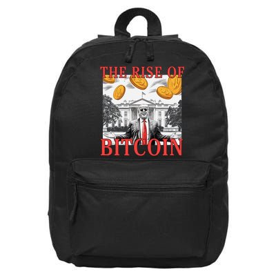 Kawaii Trump The Rise Of Bitcoin White House DaddyS Home 16 in Basic Backpack