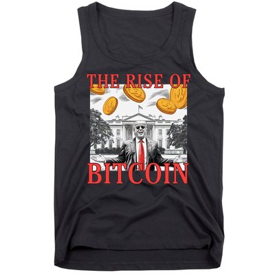 Kawaii Trump The Rise Of Bitcoin White House DaddyS Home Tank Top