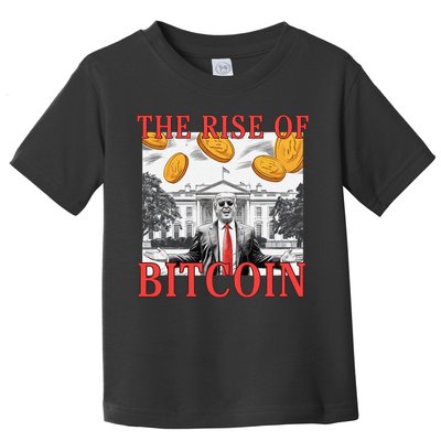 Kawaii Trump The Rise Of Bitcoin White House DaddyS Home Toddler T-Shirt