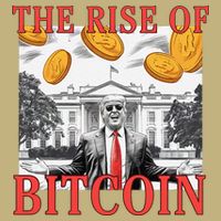 Kawaii Trump The Rise Of Bitcoin White House DaddyS Home Cooling Performance Crew T-Shirt