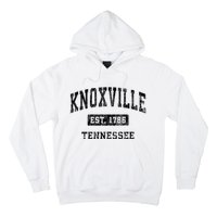 Knoxville Tennessee Tn Vintage Established Sports Design Hoodie