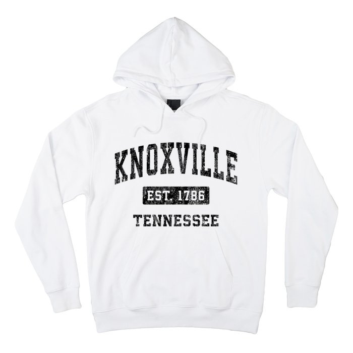 Knoxville Tennessee Tn Vintage Established Sports Design Hoodie