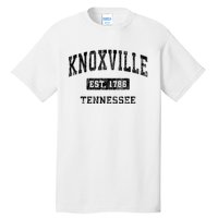 Knoxville Tennessee Tn Vintage Established Sports Design Tall T-Shirt