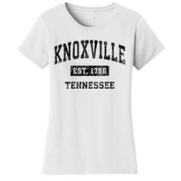 Knoxville Tennessee Tn Vintage Established Sports Design Women's T-Shirt