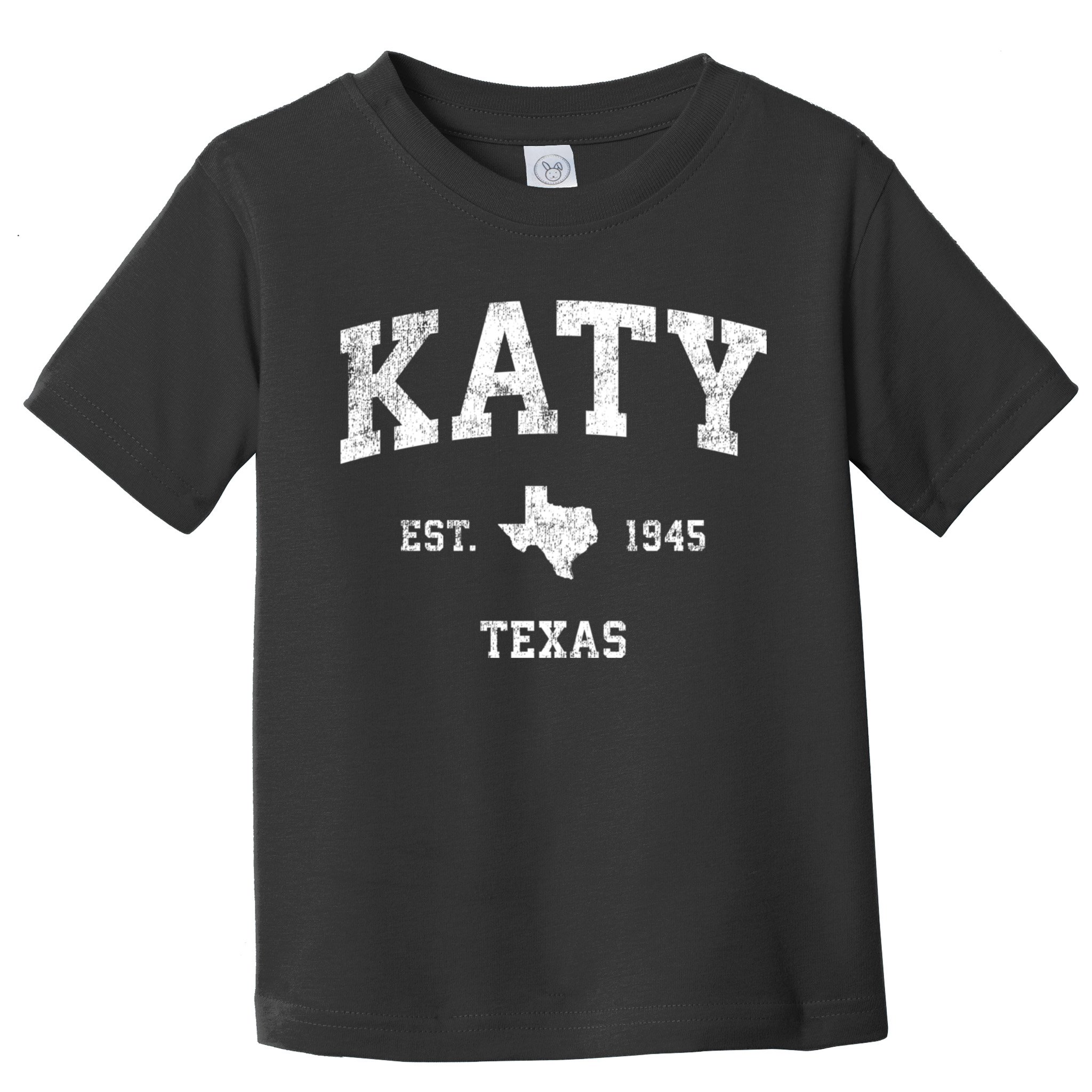 Katy Texas Tx Vintage Athletic Sports Design Established Toddler T-Shirt