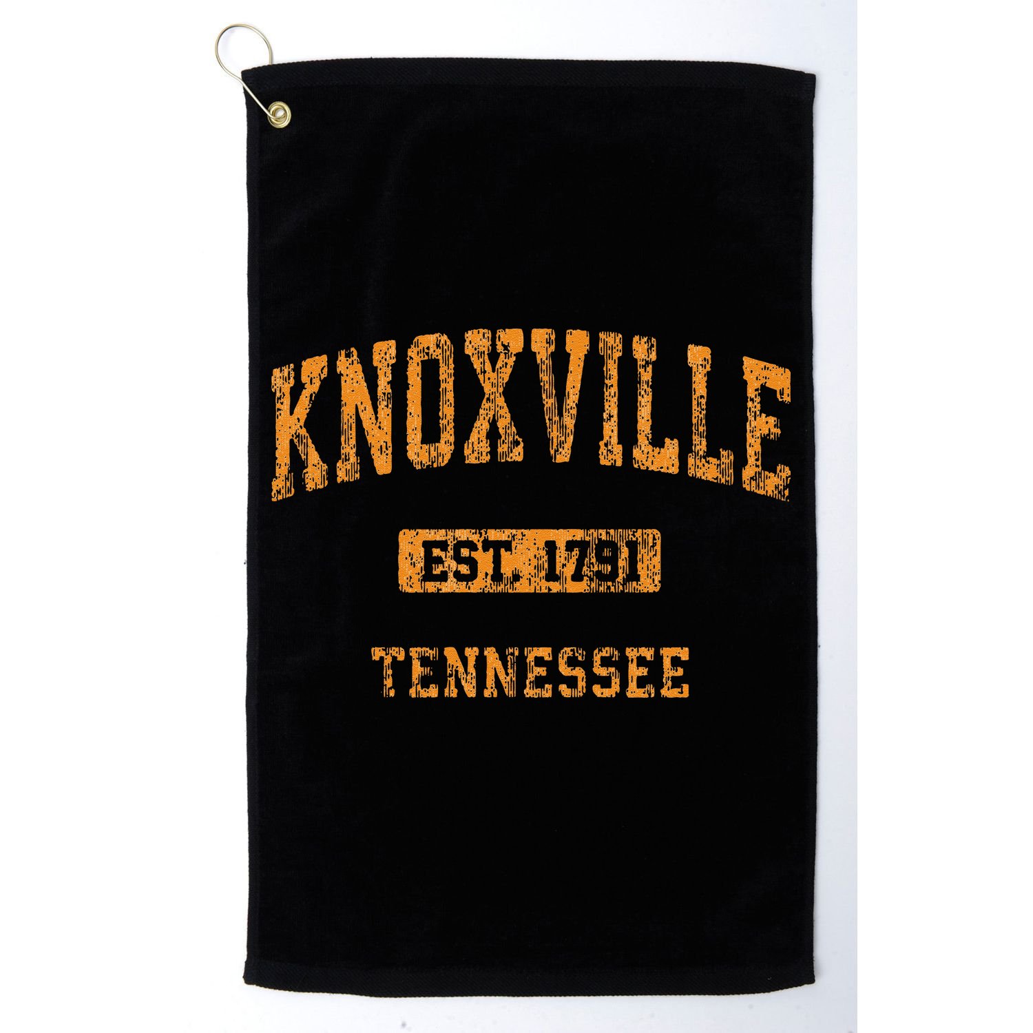 Knoxville Tennessee Tn Vintage Athletic Sports Golf Towel