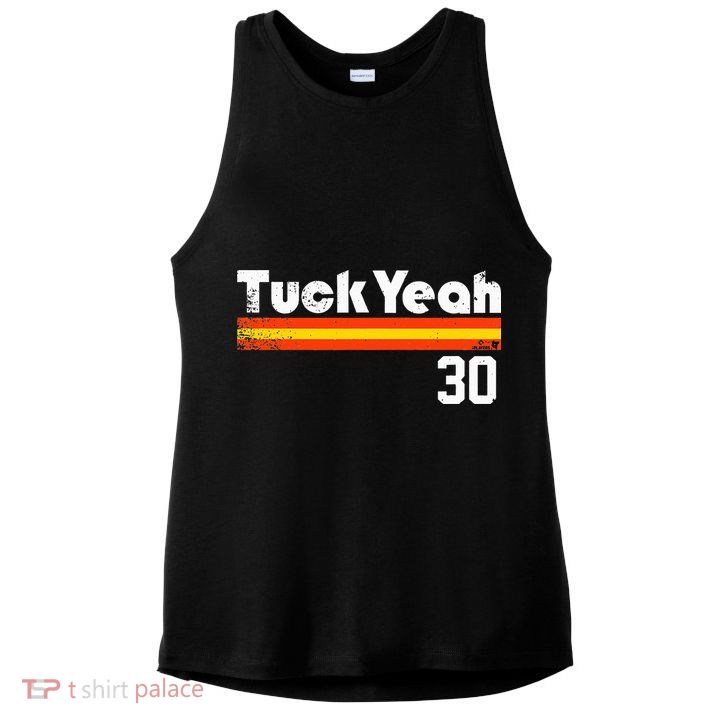 Kyle Tucker Tuck Yeah Houston Baseball Ladies PosiCharge Tri-Blend Wicking Tank