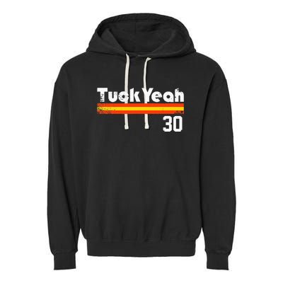 Kyle Tucker Tuck Yeah Houston Baseball Garment-Dyed Fleece Hoodie