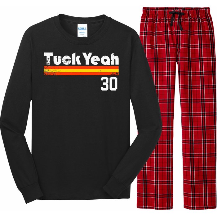 Kyle Tucker Tuck Yeah Houston Baseball Long Sleeve Pajama Set