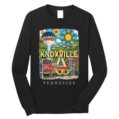 Knoxville Tennessee Tn Historic Downtown Sd136 Long Sleeve Shirt